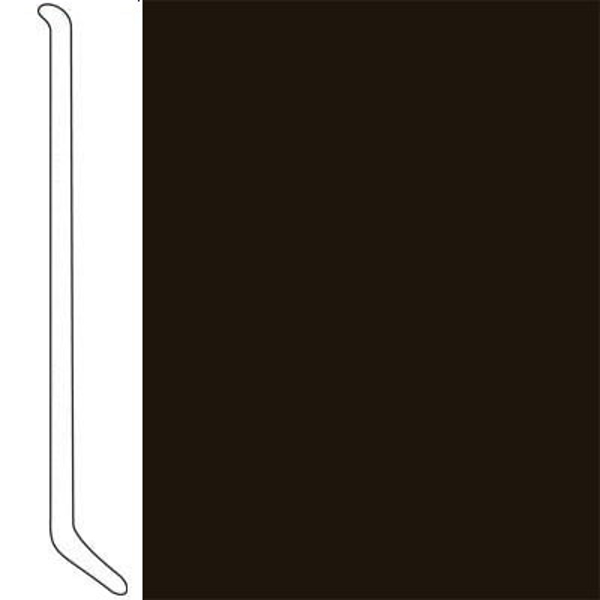 Picture of Johnsonite - Safe-T-First Luminescent Wallbase 4 Dark Brown