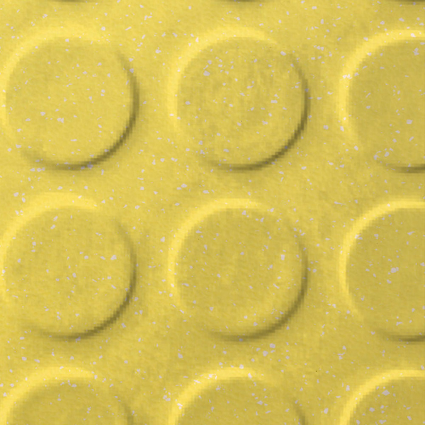 Picture of Johnsonite - Color Splash Raised Round Canary