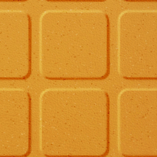 Picture of Johnsonite - Color Splash Raised Square Golden Flash