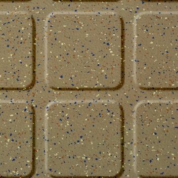 Picture of Johnsonite - Color Splash Raised Square Octoberfest