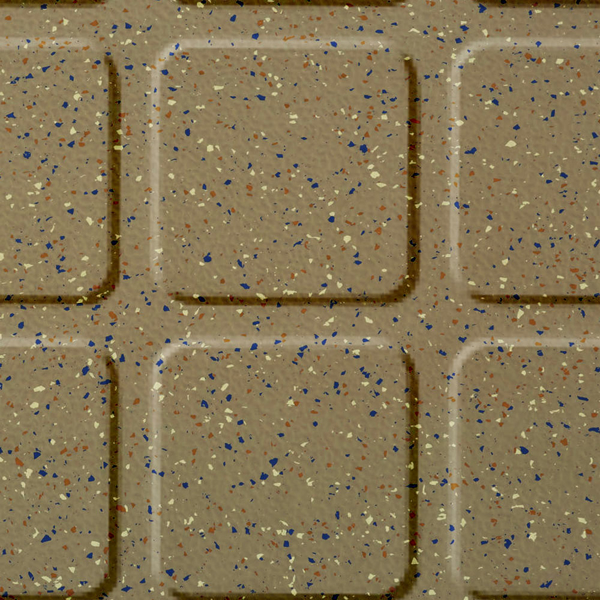 Picture of Johnsonite - Color Splash Raised Square Octoberfest