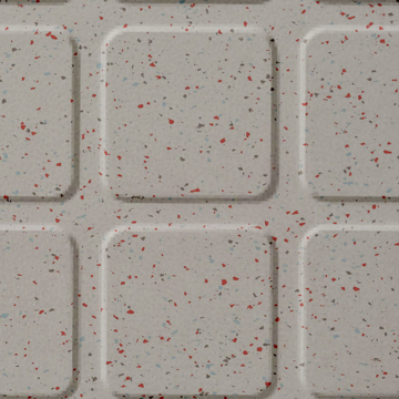Picture of Johnsonite - Color Splash Raised Square Green Bluff