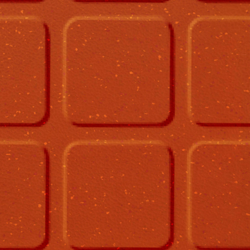 Picture of Johnsonite - Color Splash Raised Square Orange Mary