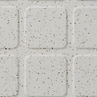 Picture of Johnsonite - Color Splash Raised Square Snowcap