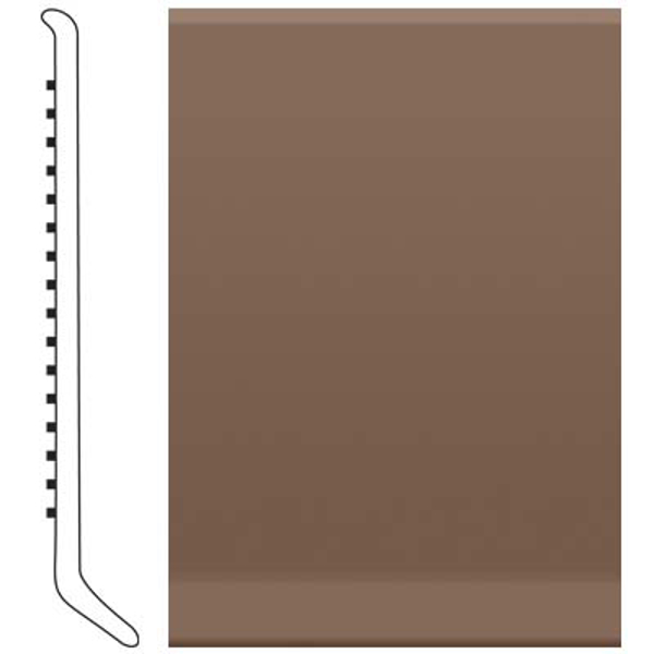 Picture of Roppe - 700 Series Wall Base 4 (Cove Base) Toffee