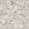 Picture of Shaw Floors - Luxe Moderne Hexagon Mosaic Hollywood Mix