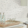 Picture of Shaw Floors - Luxe Moderne Hexagon Mosaic Streamline White