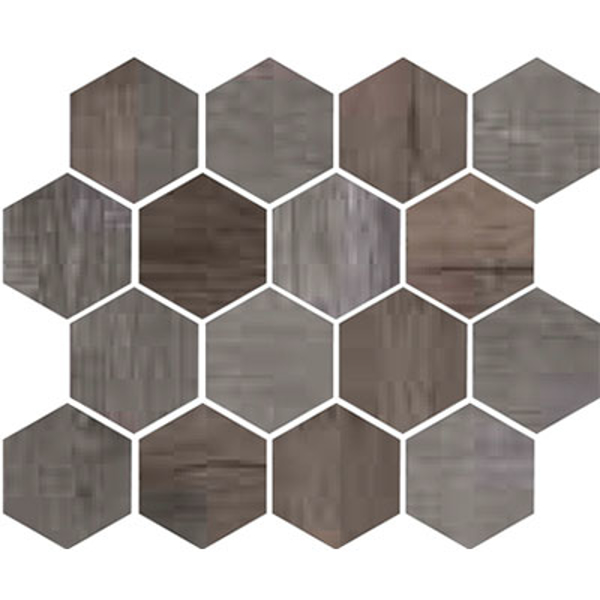 Picture of Isla Tile - Gems Hexagon Mosaic Agata