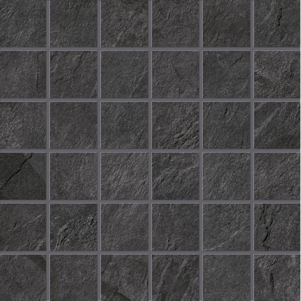 Picture of Supergres - Four Seasons Mosaic 2 x 2 Ardesia Nero