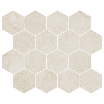 Picture of Cerdomus - Tibur Hexagon Mosaic Bianco