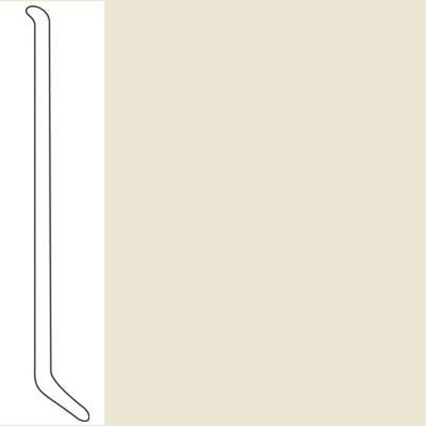 Picture of Tarkett - Traditional Wall Base with Toe 1/8 4 Inch Bone White