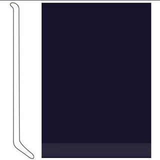 Picture of Tarkett - Traditional Wall Base with Toe 1/8 4 Inch Navy Blue