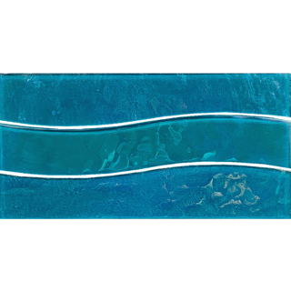 Picture of Tesoro - Border Wave Turquoise