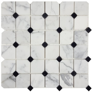 Picture of Tesoro - Metropolitan Stone Prisma Mosaic Calacatta Gold