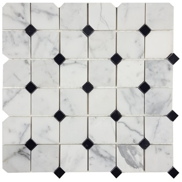 Picture of Tesoro - Metropolitan Stone Prisma Mosaic Calacatta Gold