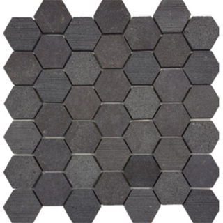 Picture of Tesoro - Contempo Hexagon 2 Mosaic Basalt