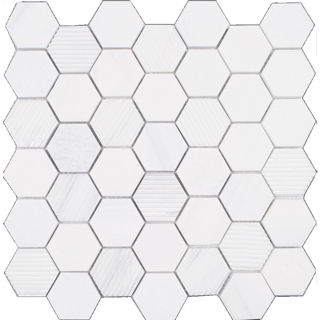 Picture of Tesoro - Contempo Hexagon 2 Mosaic Dolomite