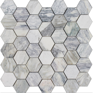 Picture of Tesoro - Contempo Hexagon 2 Mosaic Oasis