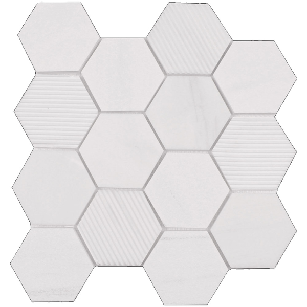 Picture of Tesoro - Contempo Hexagon 3 Mosaic Dolomite