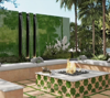 Picture of MiR Mosaic - Umbria Dot 6 x 6 Verde Dot