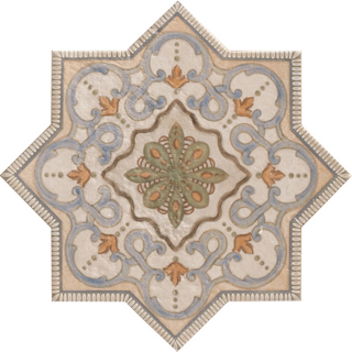 Picture of MiR Mosaic - Umbria Deco Star Deco Star B