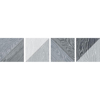 Picture of MiR Mosaic - Urbana Wood Wood Black