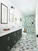 Picture of MiR Mosaic - Urbana Wood Wood Blue