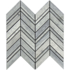 Picture of Tesoro - Haisa Blue Mosaic Multi-Width Cheron Mixed Honed Polished
