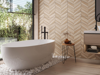 Picture of MiR Mosaic - Zen Deco 16 x 48 Loire Chevron Light