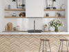 Picture of MiR Mosaic - Zen Deco 16 x 48 Loire Chevron Light