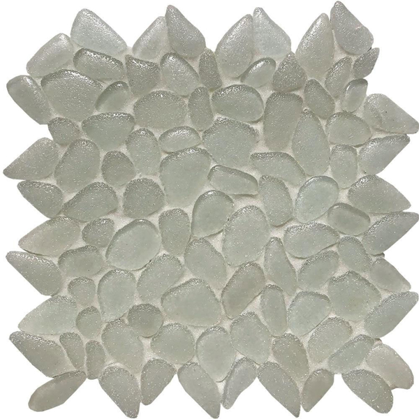 Picture of Tesoro - Liquid Rocks Glacier White