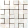Picture of Tesoro - Mother of Pearl Basketweave Mosaic Ivory Matte