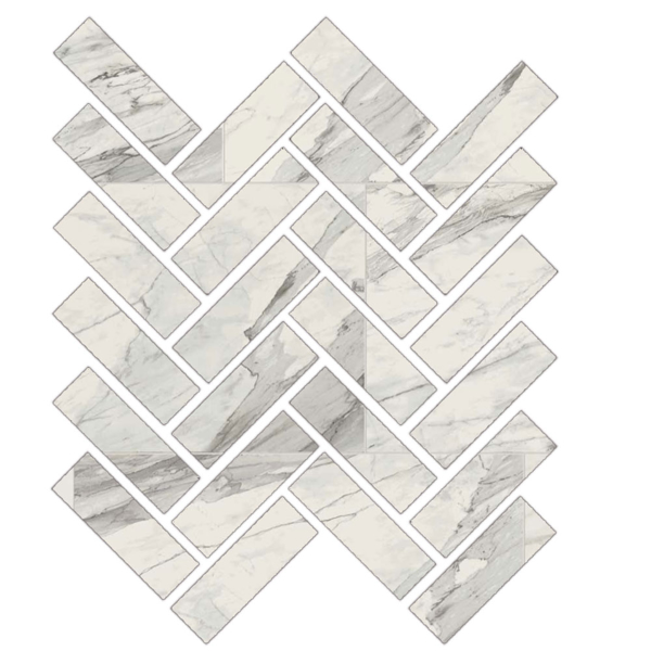 Picture of Milestone - Epic Herringbone Matte Apuano