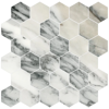 Picture of Milestone - Jem Mosaic Hexagon Crescendo Blue Matte