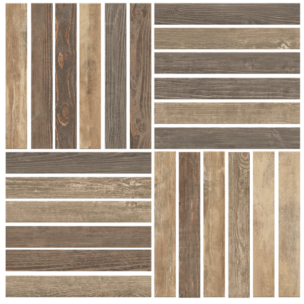 Picture of Milestone - Loft Mosaic Strips Multicolor Strips