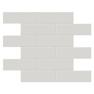 Picture of Tesoro - Soho Brick Matte Mosaic Halo Grey