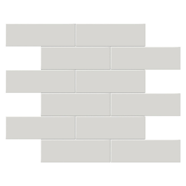 Picture of Tesoro - Soho Brick Matte Mosaic Halo Grey