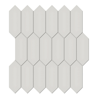 Picture of Tesoro - Soho Picket Glossy Mosaic Halo Grey