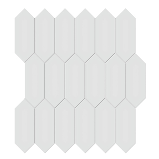 Picture of Tesoro - Soho Picket Matte Mosaic Gallery Grey