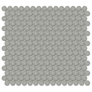 Picture of Tesoro - Soho Penny Round Mosaic Cement Chic Matte