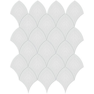 Picture of Tesoro - Soho Scallop Mosaic Gallery Grey