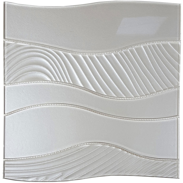 Picture of Tesoro - Terra Bella Wave Mosaic Beige Wave