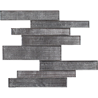 Picture of Tesoro - Terra Bella Random Mosaic Silver Linear Random