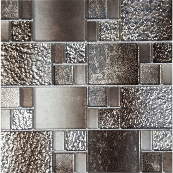 Picture of Tesoro - Terra Bella Random Mosaic Silver Random