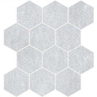 Picture of Tesoro - Titanium Hexagon Mosaic Silver Shadow