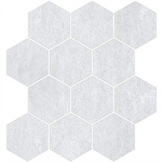 Picture of Tesoro - Titanium Hexagon Mosaic Icerock