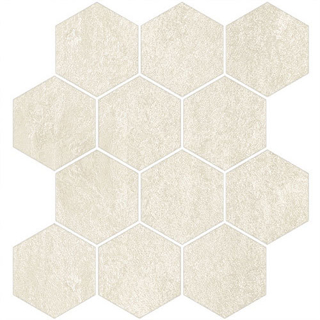 Picture of Tesoro - Titanium Hexagon Mosaic Sandstone