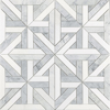 Picture of Tesoro - Metropolitan Waterjet Karo Bianco Carrara Thassos