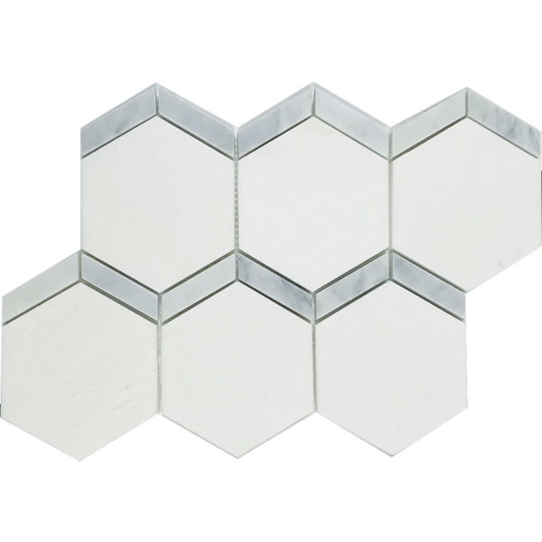 Picture of Tesoro - Metropolitan Waterjet Naples Bianco Carrara Thassos