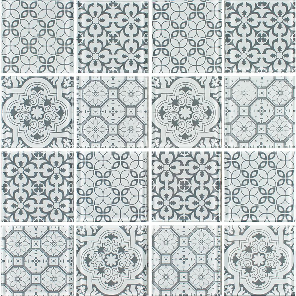 Picture of Tesoro - Patchwork Cinza Gray